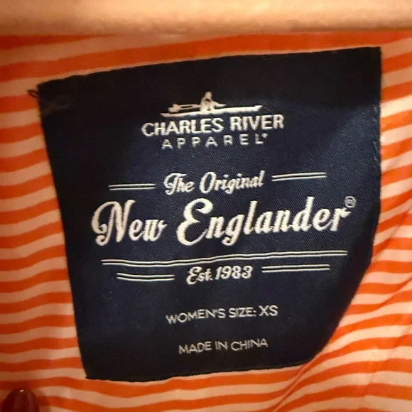 Syracuse Charles River Apparel Rain Jacket - Picture 3 of 5